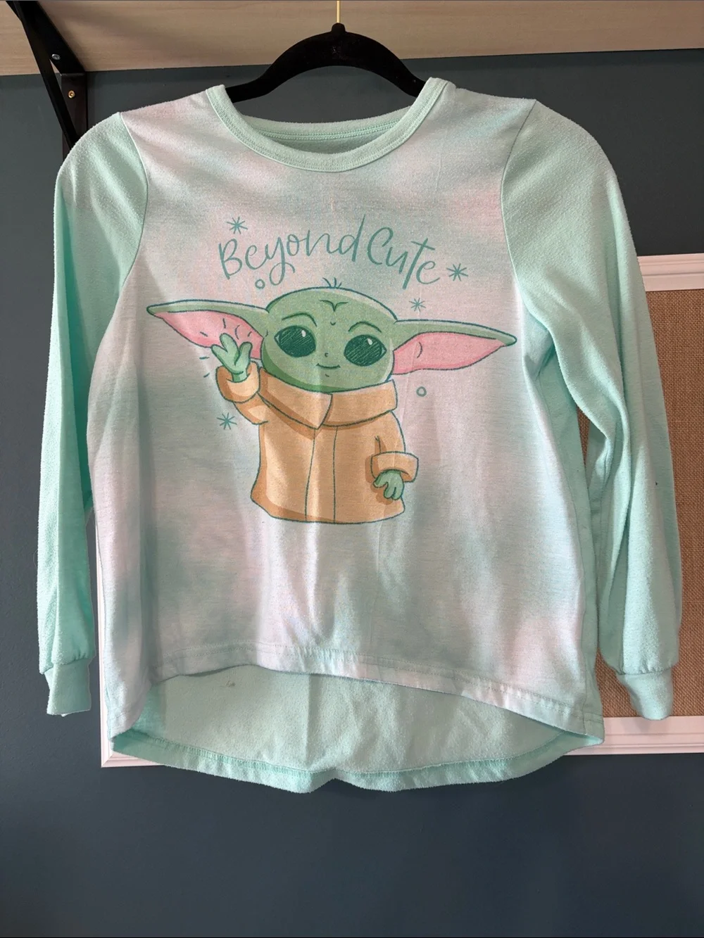 Star Wars Toddler Mint Green 'Baby Yoda' Pajama Set